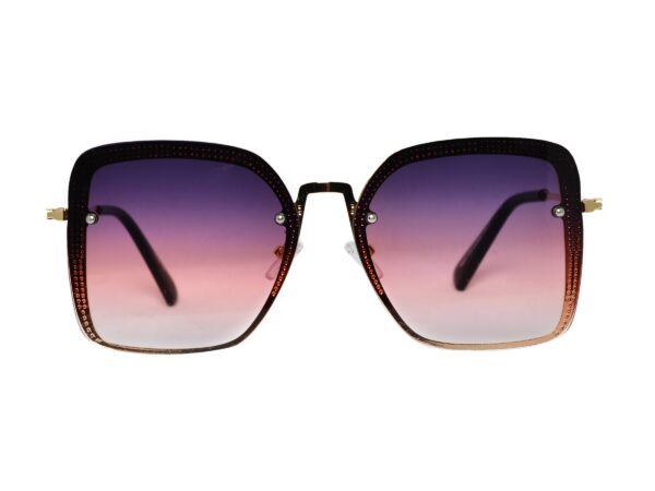 Kayla Okulary damskie przeciwsłoneczne, duże, modne okulary, kwadratowe