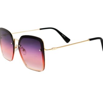 Kayla Okulary damskie przeciwsłoneczne, duże, modne okulary, kwadratowe