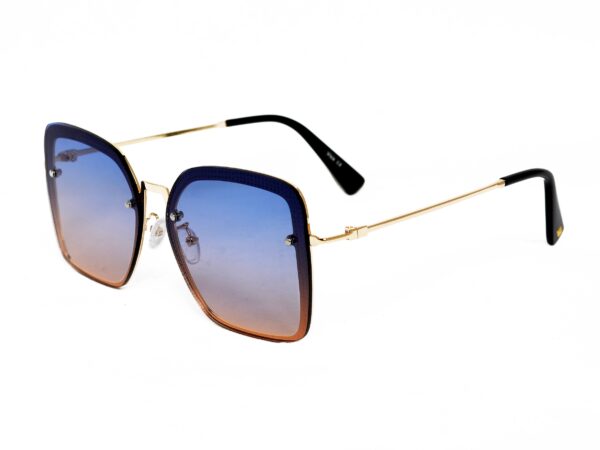 Kayla Okulary damskie przeciwsłoneczne, duże, modne okulary, kwadratowe