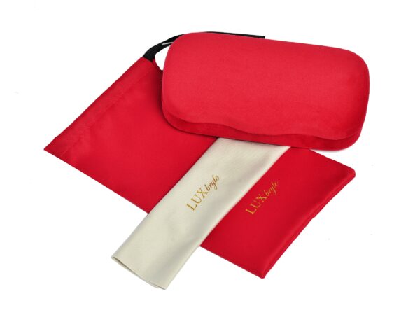 Welurowe Etui Czerwone