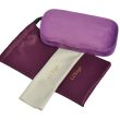 Welurowe etui Fioletowe