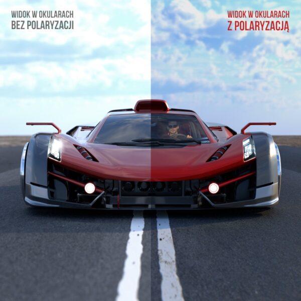 Dominic Okulary męskie przeciwsłoneczne polaryzacyjne