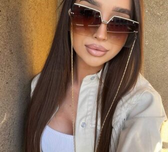 Łańcuszek do okularów- biżuteria do okularów Plecionka złota Łańcuszek do okularów- biżuteria do okularów Plecionka złota