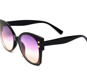BONNIE Okulary damskie przeciwsłoneczne, duże, plastikowe okulary