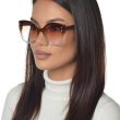 BONNIE Okulary damskie przeciwsłoneczne, duże, plastikowe okulary