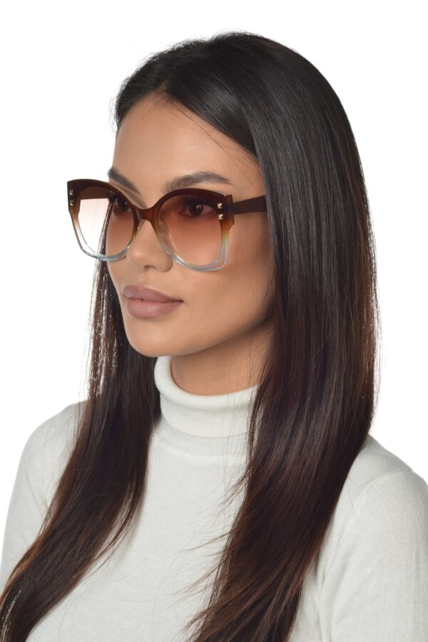 BONNIE Okulary damskie przeciwsłoneczne, duże, plastikowe okulary BONNIE Okulary damskie przeciwsłoneczne, duże, plastikowe okulary