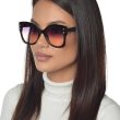 BONNIE Okulary damskie przeciwsłoneczne, duże, plastikowe okulary