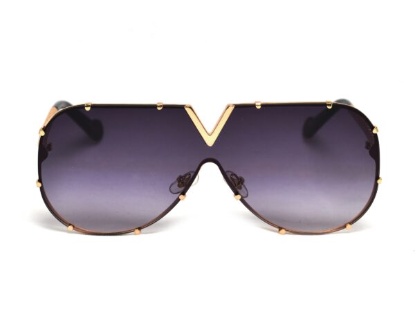 QUEEN Okulary damskie przeciwsłoneczne, modne okulary, duże okulary, lustrzanki