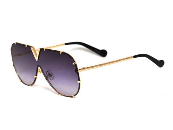 QUEEN Okulary damskie przeciwsłoneczne, modne okulary, duże okulary, lustrzanki