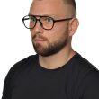 LUKE Okulary męskie zerówki