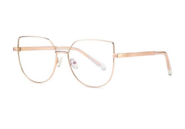 INES Okulary korekcyjne damskie, kocie oczy