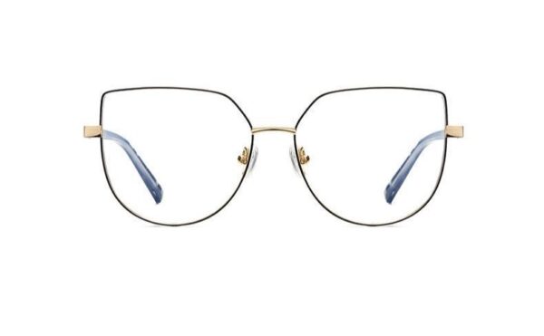 INES Okulary korekcyjne damskie, kocie oczy