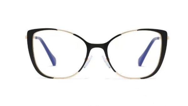 SARA Okulary damskie zerówki BLUE CONTROL