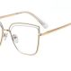 MACARENA Okulary damskie zerówki BLUE CONTROL
