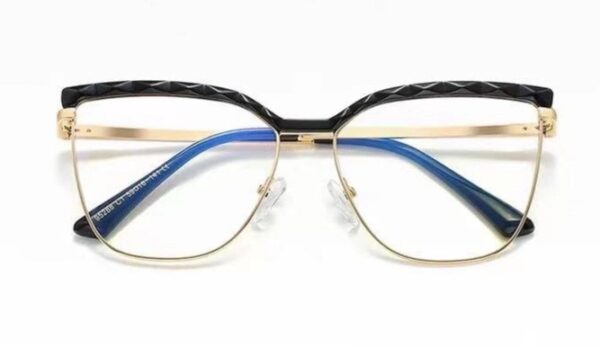 CARMELITA Okulary damskie zerówki BLUE CONTROL