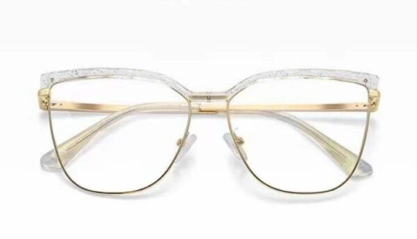 CARMELITA Okulary damskie zerówki BLUE CONTROL