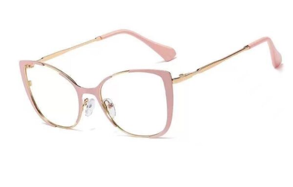 SARA Okulary damskie zerówki BLUE CONTROL