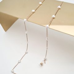 ŁAŃCUSZEK DO OKULARÓW- BIŻUTERIA DO OKULARÓW serduszka perełki