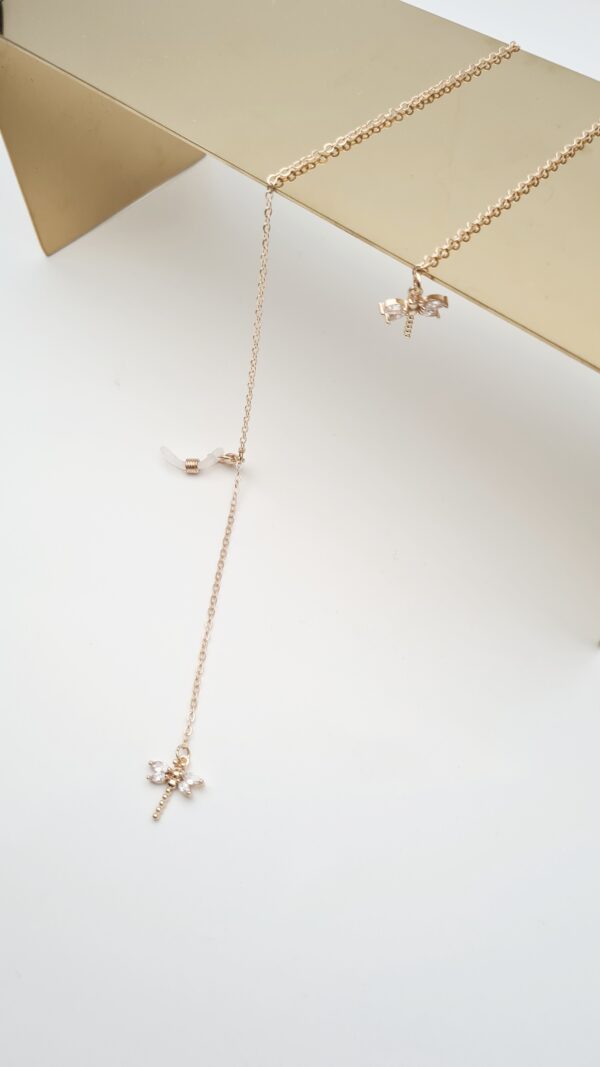 ŁAŃCUSZEK DO OKULARÓW- BIŻUTERIA DO OKULARÓW Ważki