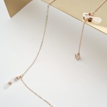 ŁAŃCUSZEK DO OKULARÓW- BIŻUTERIA DO OKULARÓW gwiazdka cyrkonia