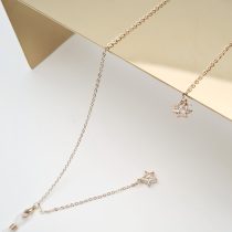 ŁAŃCUSZEK DO OKULARÓW- BIŻUTERIA DO OKULARÓW gwiazdka cyrkonia