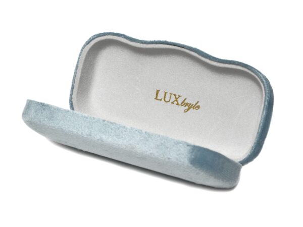 Welurowe etui BŁĘKITNE Welurowe etui BŁĘKITNE