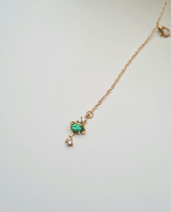 ŁAŃCUSZEK DO OKULARÓW- BIŻUTERIA DO OKULARÓW Zielony Kluczyk ŁAŃCUSZEK DO OKULARÓW- BIŻUTERIA DO OKULARÓW Zielony Kluczyk