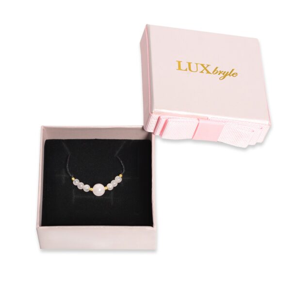 Bransoletka Z Kamieniem Naturalnym KWARC RÓŻOWY