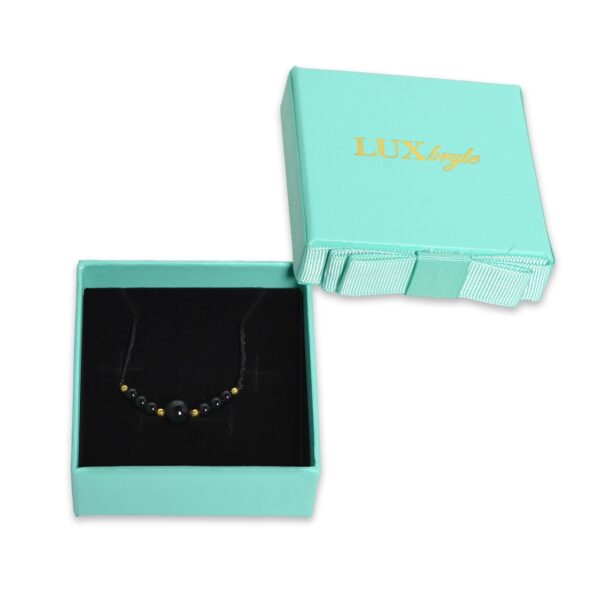 Bransoletka Z Kamieniem Naturalnym ONYX CZARNY