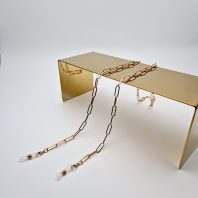 ŁAŃCUSZEK DO OKULARÓW- BIŻUTERIA DO OKULARÓW Podłużne ogniwo