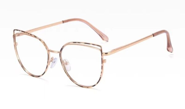 VERONICA Okulary Damskie Zerówki BLUE CONTROL