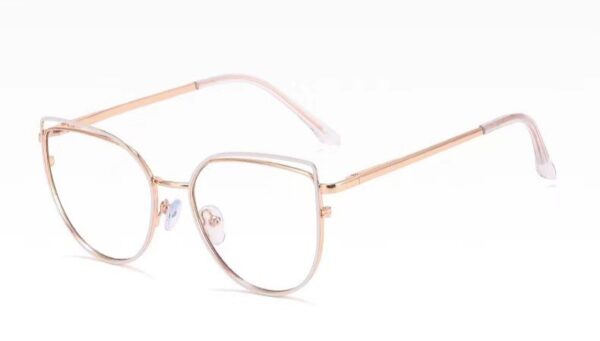 VERONICA Okulary Damskie Zerówki BLUE CONTROL