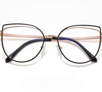 VERONICA Okulary Damskie Zerówki BLUE CONTROL