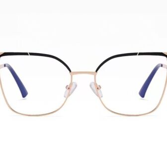LINSEY Okulary Damskie Zerówki BLUE CONTROL