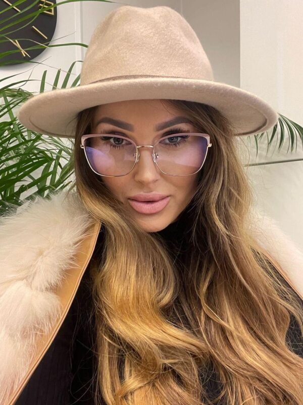 IVY Okulary Damskie Zerówki BLUE CONTROL