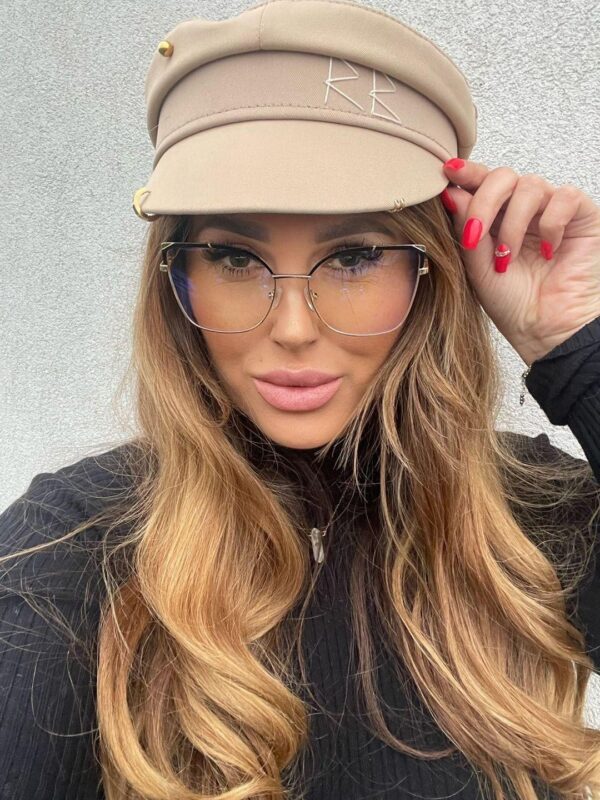 LINSEY Okulary Damskie Zerówki BLUE CONTROL