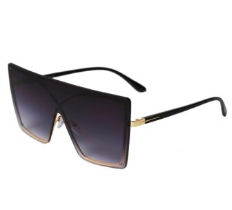 SAMANTHA Okulary damskie przeciwsłoneczne, modne okulary gwiazd, stylowe okulary, duże kwadratowe, maski