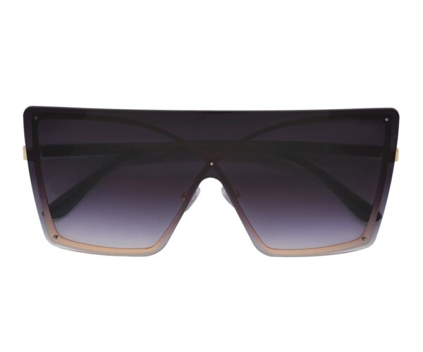 SAMANTHA Okulary damskie przeciwsłoneczne, modne okulary gwiazd, stylowe okulary, duże kwadratowe, maski