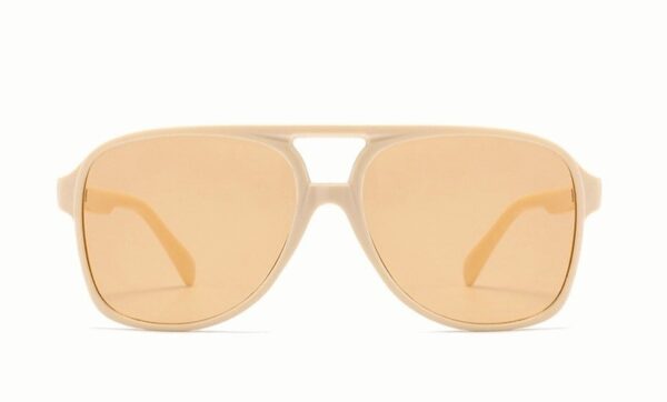 SHIRLEY BLACK Okulary Przeciwsłoneczne Damskie, duże pilotki