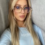 BONITA Okulary damskie zerówki Blue Control