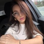 Lolita Okulary damskie zerówki, metalowe,kocie