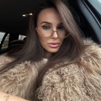 Lolita Okulary damskie zerówki, metalowe,kocie